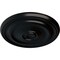 Ekena Millwork Kepler Traditional Ceiling Medallion (For Canopies up to 3 3/4"), 15 7/8"OD x 1 1/2"P, Jet Black CM16KPBLF - alternate 4
